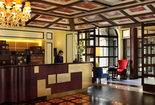 天津英迪格酒店座落於前德國租界內昔日德國領事館所在